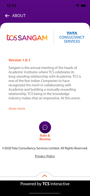 TCS Sangam 2020(圖9)-速報App