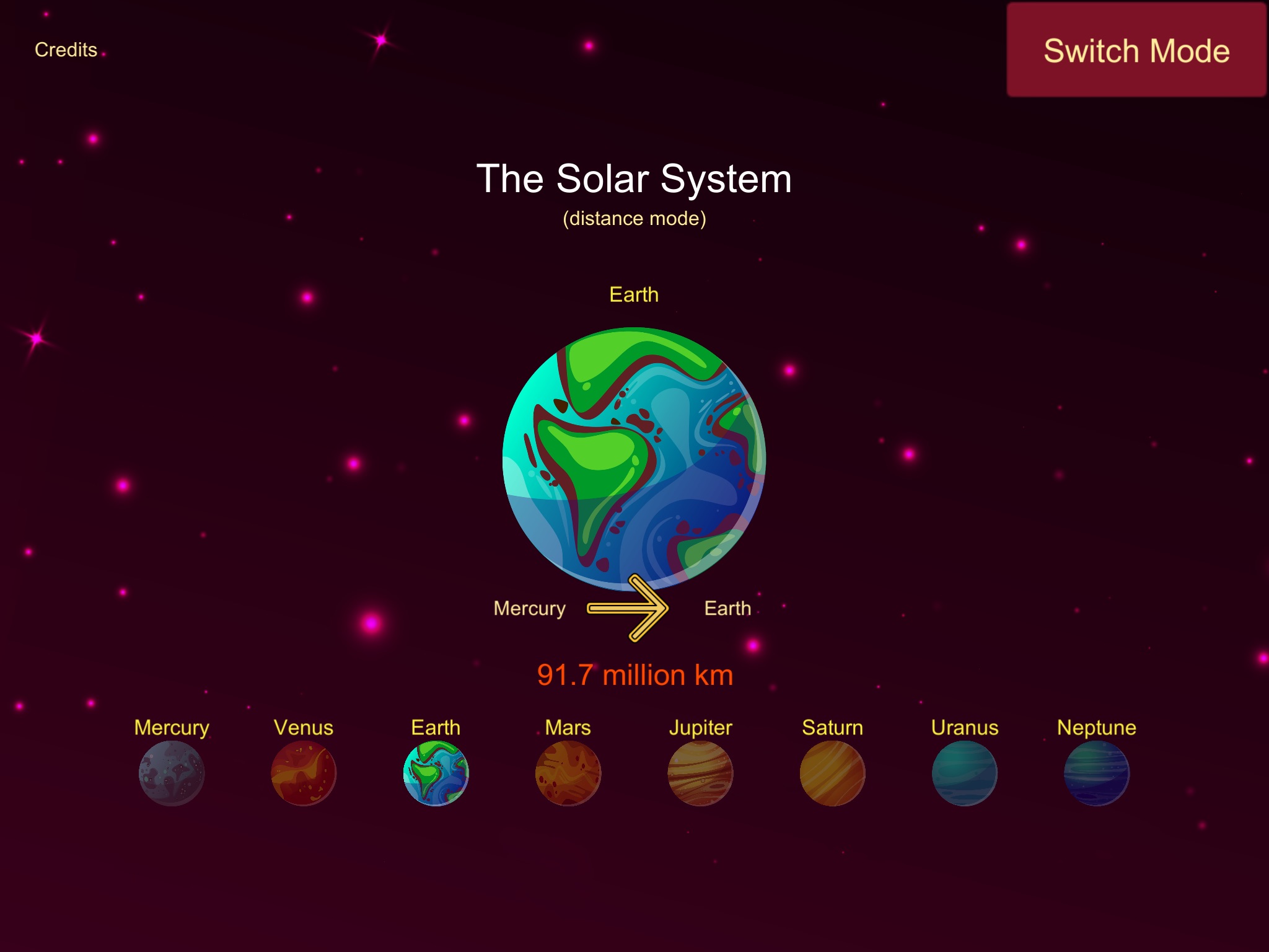 Our Solar System 2D screenshot 2