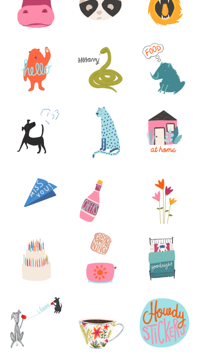 Howdy Stickers screenshot 4