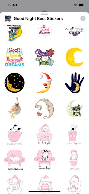 Good Night Best Stickers(圖5)-速報App