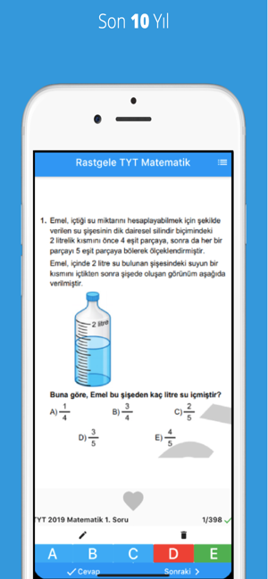 Rastgele Çıkmış TYT Matematik(圖5)-速報App