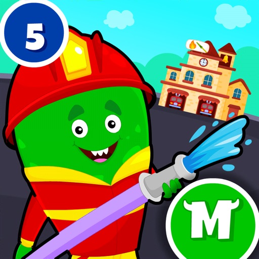 My Monster Town - Fire Station iOS App