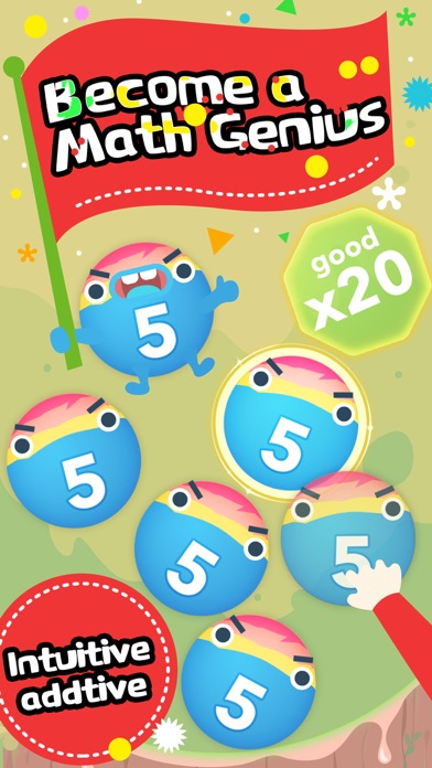 Number Monster-Math Education screenshot 2