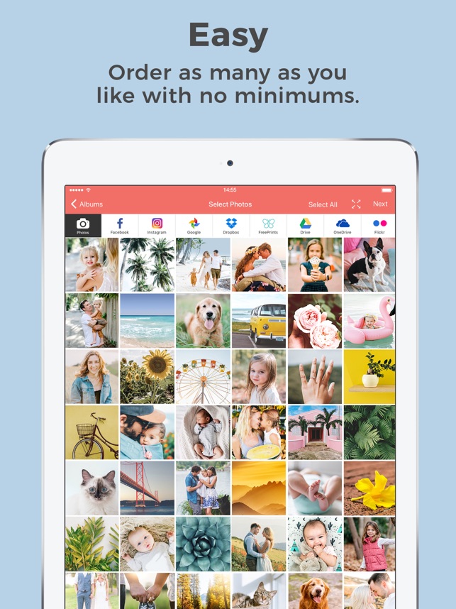 Freeprints Photo Tiles On The App Freeprints Photo Tiles On The App