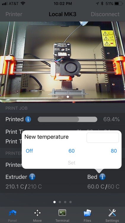 OctoPod for OctoPrint screenshot-8