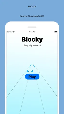Game screenshot Blocky - Run, Avoid, Score mod apk