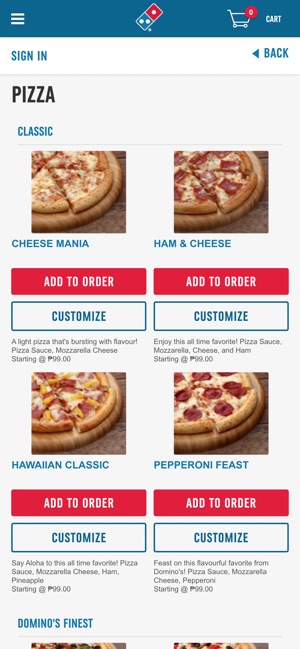 Domino S Pizza Asia Pacific On The App Store