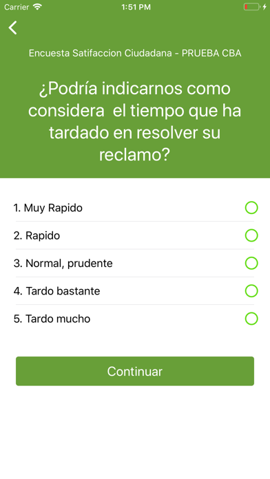 MuniEncuestas screenshot 2