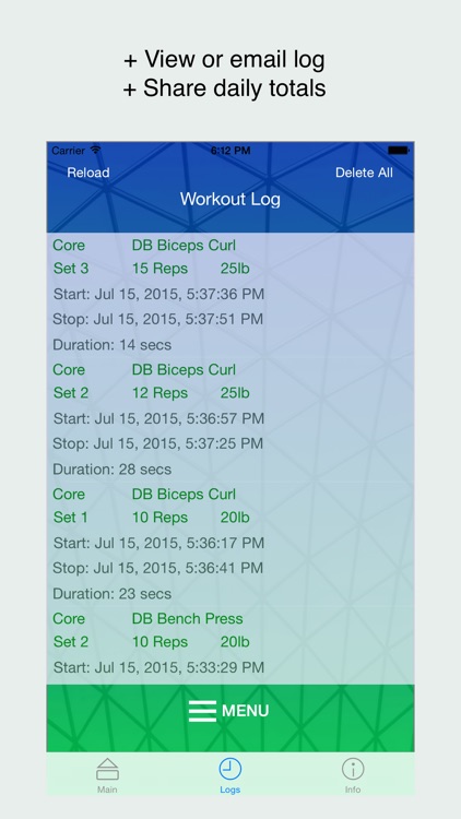 WorkoutTracker - Custom Log screenshot-4