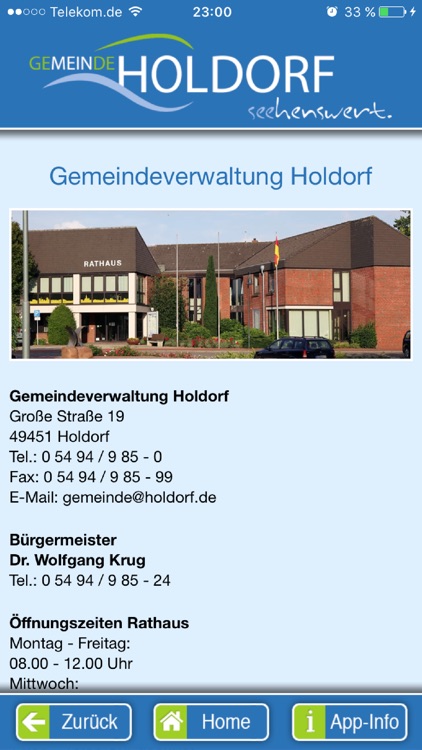 Holdorfer App