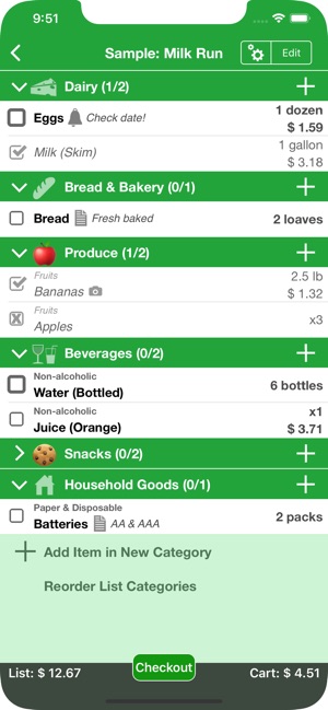 Shopping (Grocery List)(圖1)-速報App