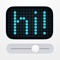 LEDit turns your iPhone/iPad into an awesome ticker display