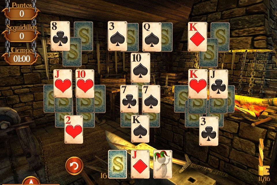 Solitaire Dungeon Escape Lite screenshot 3