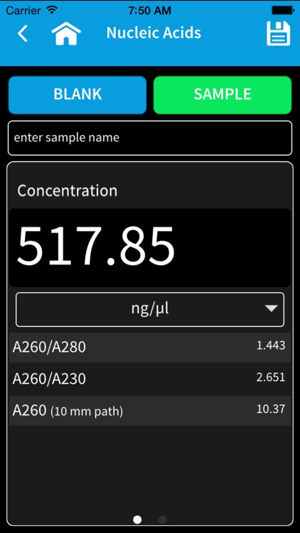 Implen NanoPhotometer screenshot-3