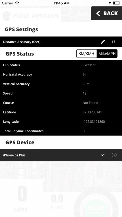 Mob Armor GPS screenshot-2
