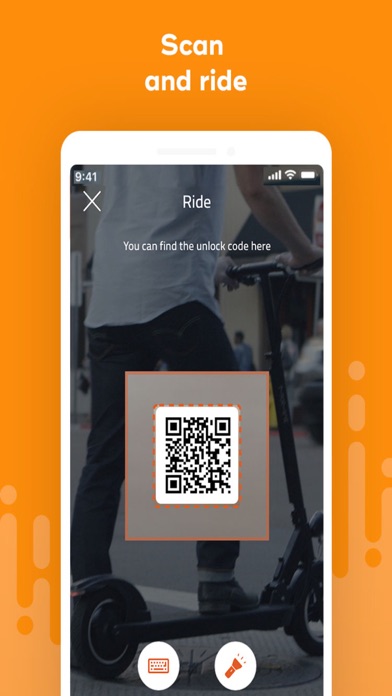 Ridy - scan to ride screenshot 2