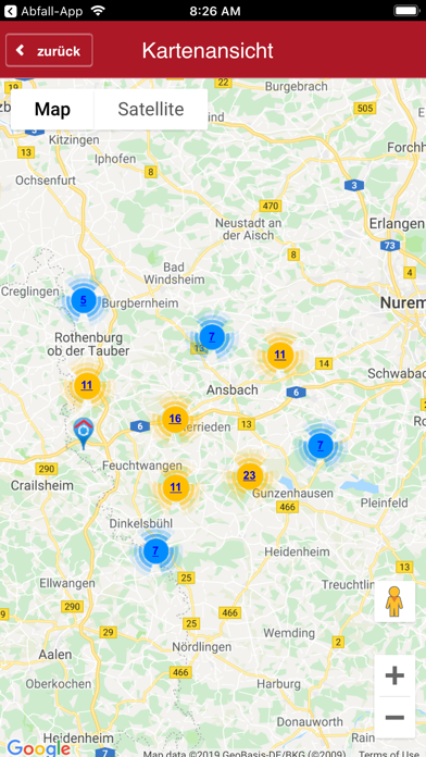 Landkreis Ansbach Abfall-App