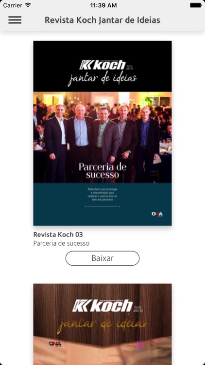 Revista Koch Jantar de Ideias