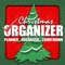 Included with Christmas Organizer: