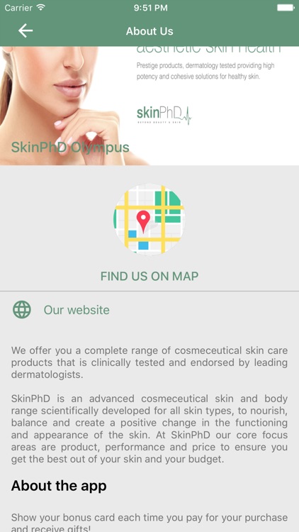 SkinPhD Olympus