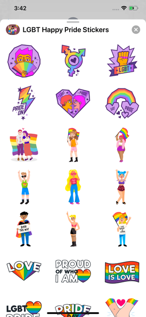 LGBT Happy Pride Stickers(圖2)-速報App