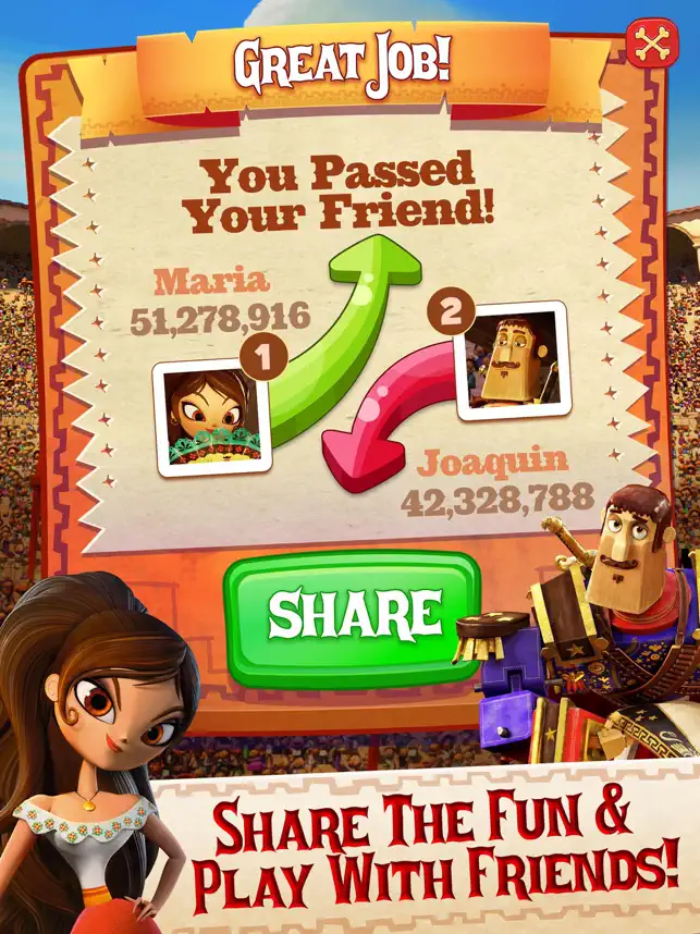 Captura de Pantalla 4 Sugar Smash: Book of Life iphone