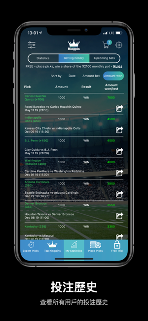 KingPin Sports Betting Picks(圖5)-速報App