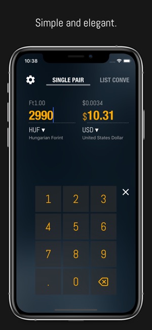 SwiftCurrency: converter app