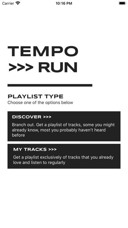 Tempo Run - Running Playlists