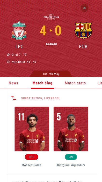 The Official Liverpool FC App screenshot-5