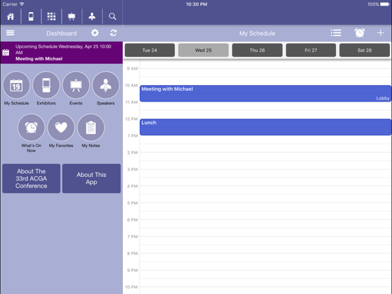 Screenshot #5 pour ACGA Conferences