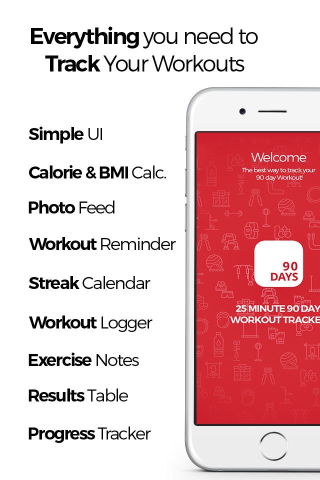 25 Minute Workout Tracker screenshot 2
