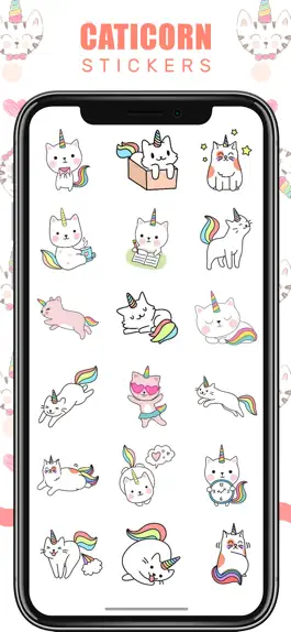 Game screenshot Caticorn Stickers apk