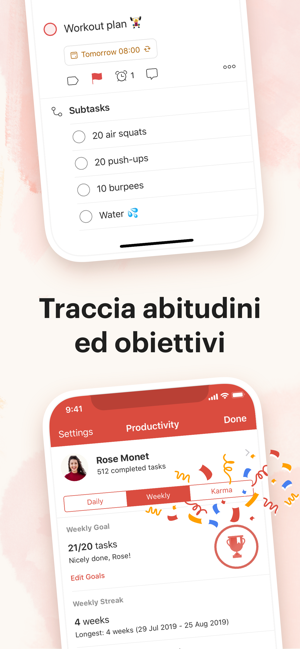 ‎Todoist: To-do list e attività Screenshot