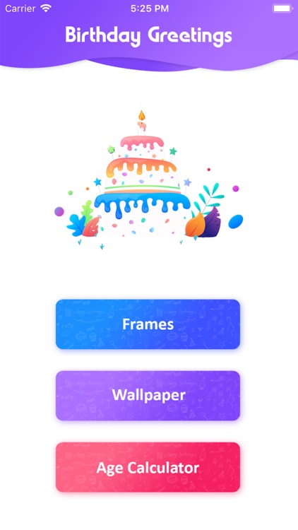 Happy Birthday Greetings App