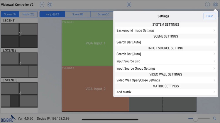 DigiBird Videowall Control V2 screenshot-3