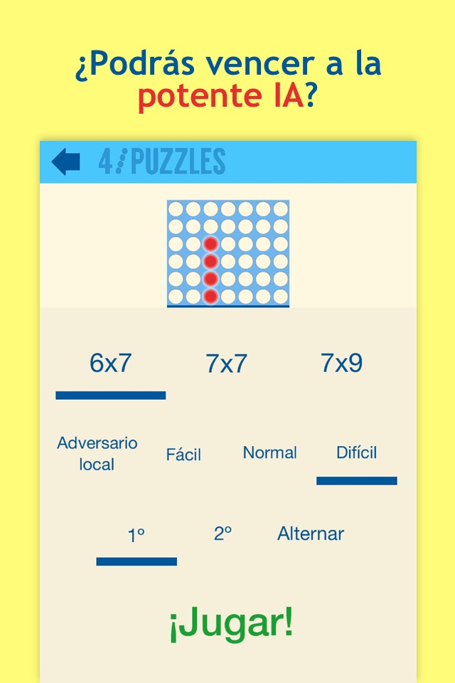 4/Puzzles - Four in a Row screenshot 3
