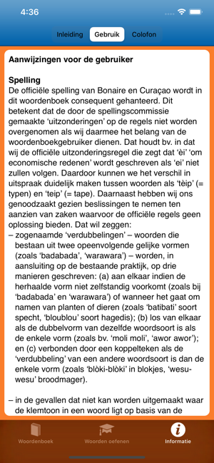 Woordenboek Papiaments > NL(圖5)-速報App