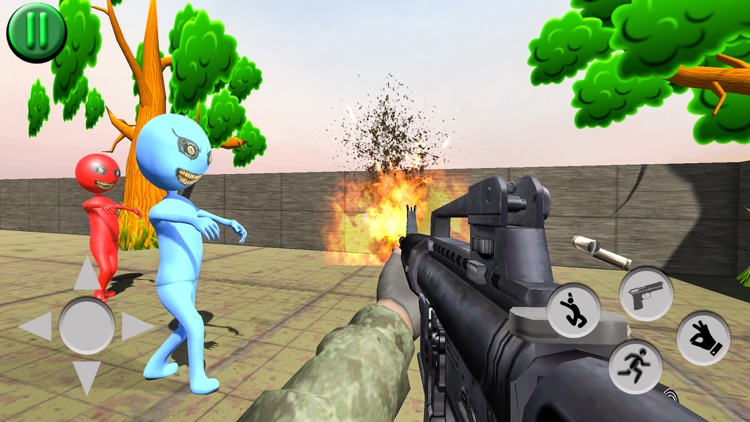 Red Alien - Shooting Games 3D