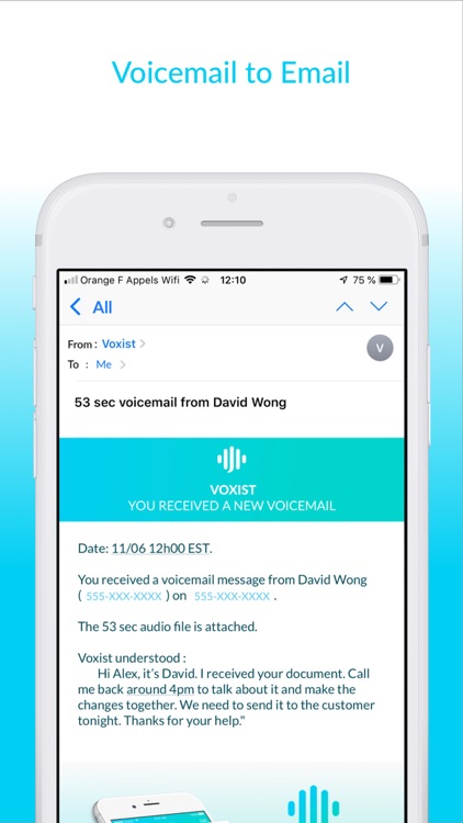 Voxist: Visual Voicemail screenshot-5