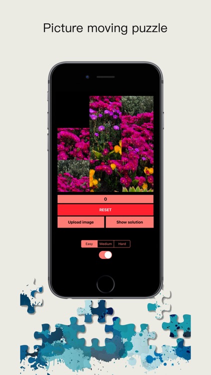Picture moving puzzle