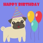 Happy Birthday Stickers - Cute