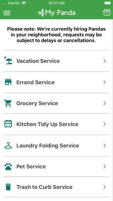 My Panda - Services on Demand screenshot 3