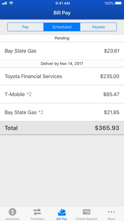 Bedford Bank Mobile screenshot-5