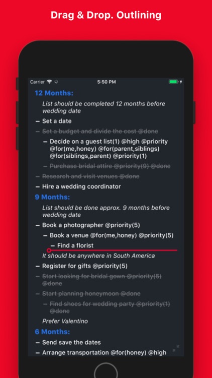Taskmator - TaskPaper Client screenshot-5