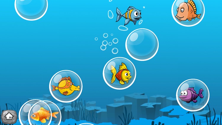 Toddler Puzzle: Fish & Bubbles screenshot-3