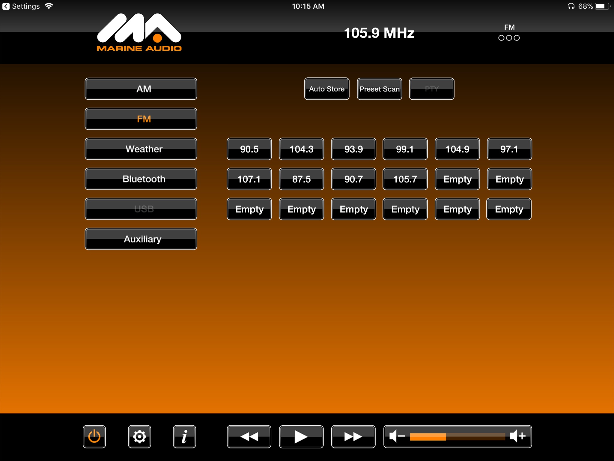 Marine Audio screenshot 2