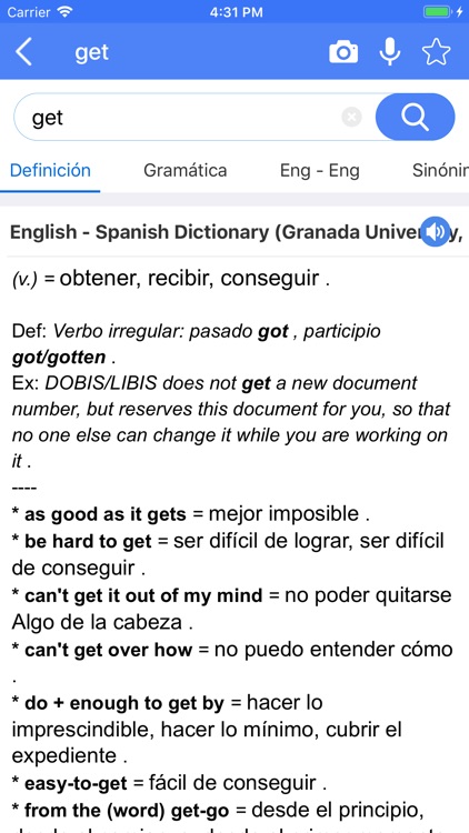 BlueDict: English Dictionary screenshot-5