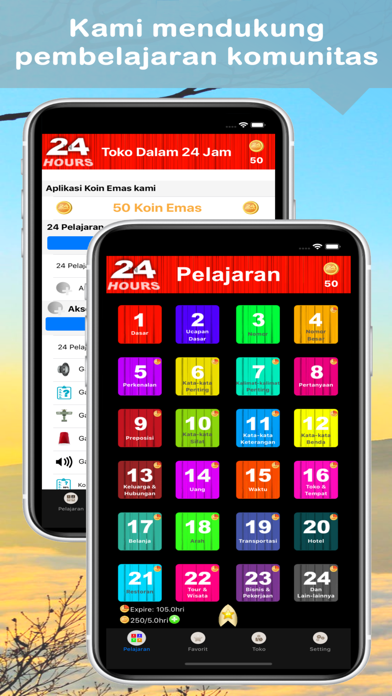 How to cancel & delete Dalam 24 Jam Belajar Bahasa from iphone & ipad 1