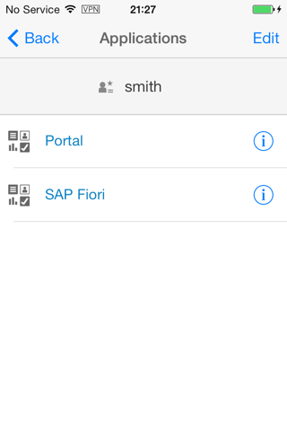 SAP Authenticator - náhled